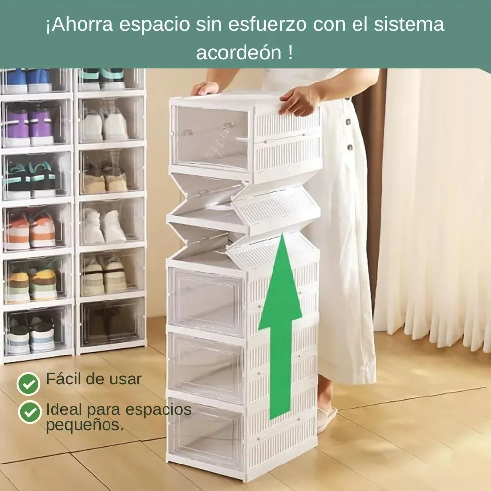 Organizador De Zapatos Zebbris Set X6 Expandible