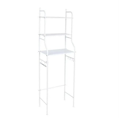 Organizador De Baño Estantería Mueble Ahorrador De Espacio 3 Color Blanco