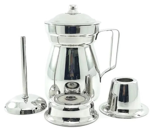 Olleta Chocolatera 2 Litros Acero Quirúrgico Accesorios