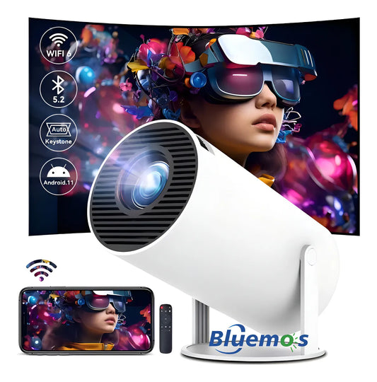 Proyector zebbris Smart Para Cine En Casa Hy300 1080hd Android 11 Co