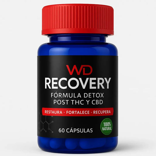 Wd Recovery Detox Thc Y/o Cbd Por 60 Cápsulas 100% Natural