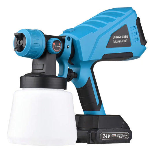 Pulverizador De Pintura Eléctrico Inalámbrico Color Azul 110V/220V