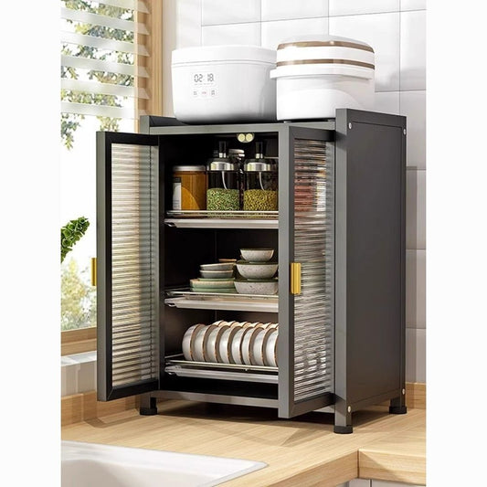 Escurridor Zebbris Platero 3 Niveles Con Gabinete En Acero