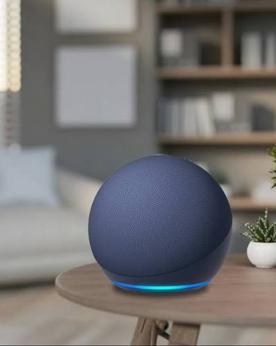 Amazon Echo Dot De 5a Generación Con Asistente Virtual De Al Color Charcoal