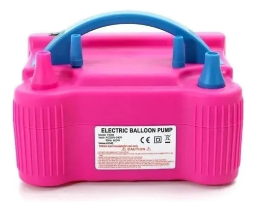 Inflador De Globos Electrico 600w Doble Boquilla