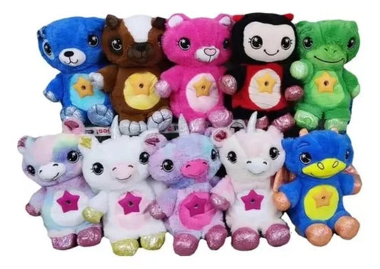 Peluche Luminoso Star Belly Proyector De Luz