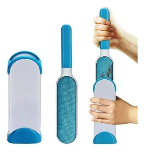 Cepillo Removedor Quita Pelos Y Pelusas Mascota Autolimpieza