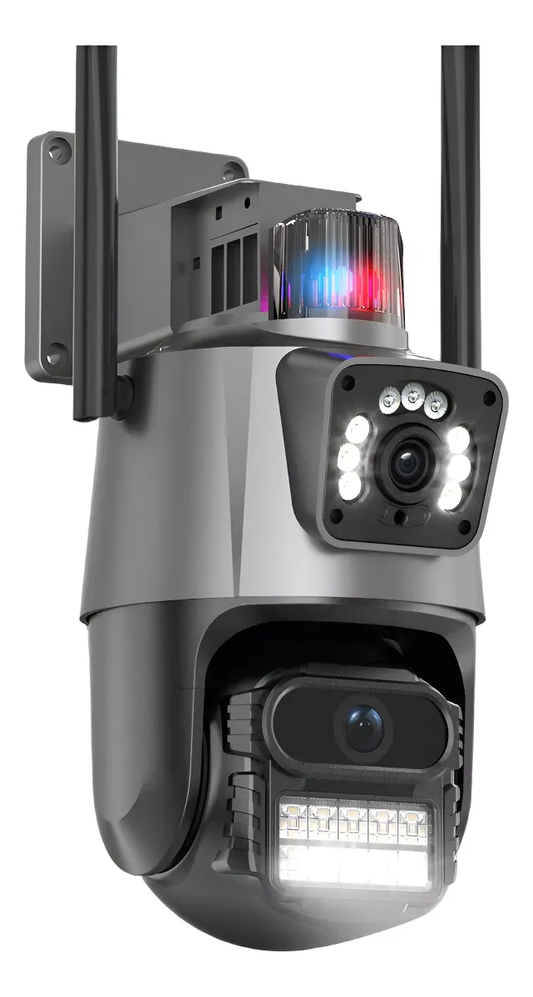 Cámara de seguridad ANBERX P10Q Wireless con resolución 8MP visión nocturna incluida color negro