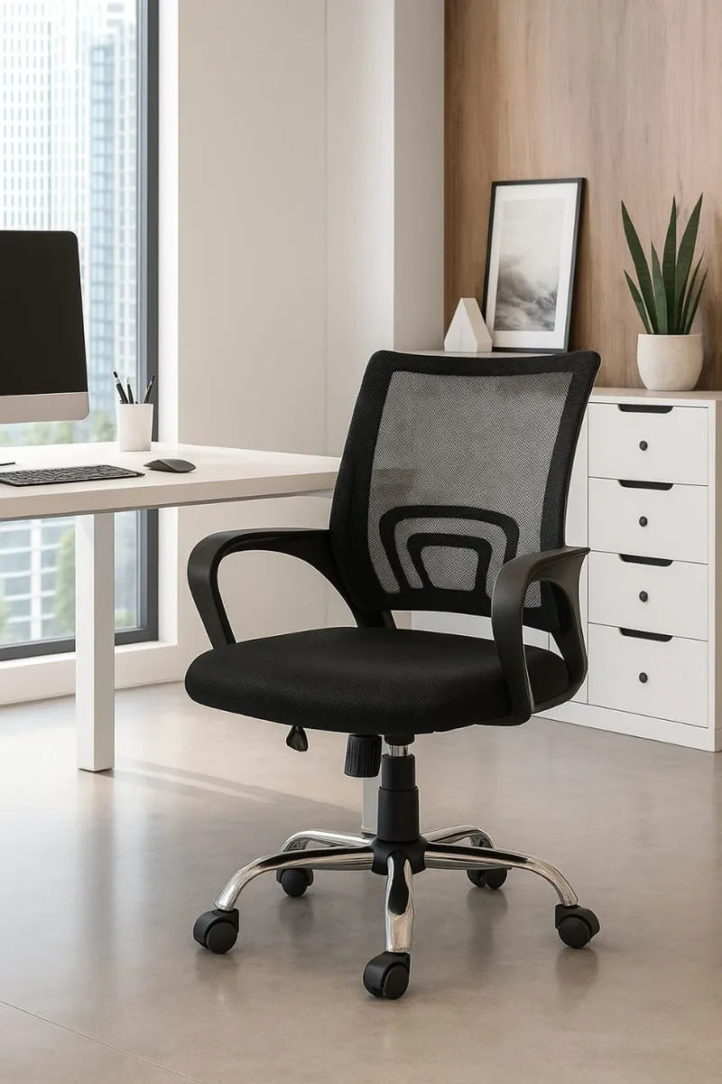 Kit X 4 Sillas Para Oficina Escritorio Ergonómica Zebbris