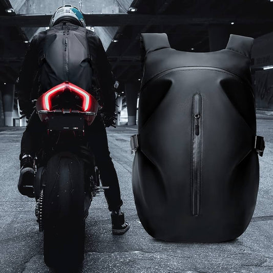 Mochila Zebbris Impermeable Para Casco Y Casco Con Bolsa Trasera