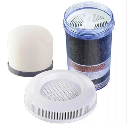 Kit 3 Repuestos Purificador De Agua 14/16 Lts Combo Filtro  Color Blanco