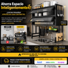 Escurridor Platos Doble Cocina Con Gabinete Zebbris