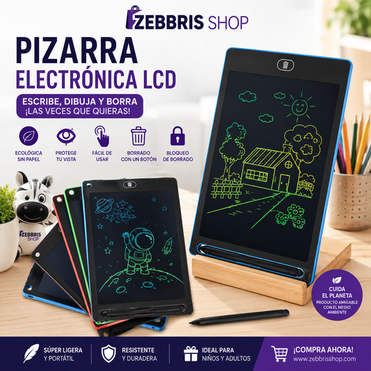 Tableta De Dibujo Lcd Portátil Digital Block De Escritura