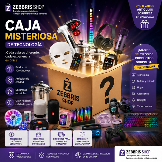 Caja Ciega Misteriosa Sorpresa De Tecnología Mystery