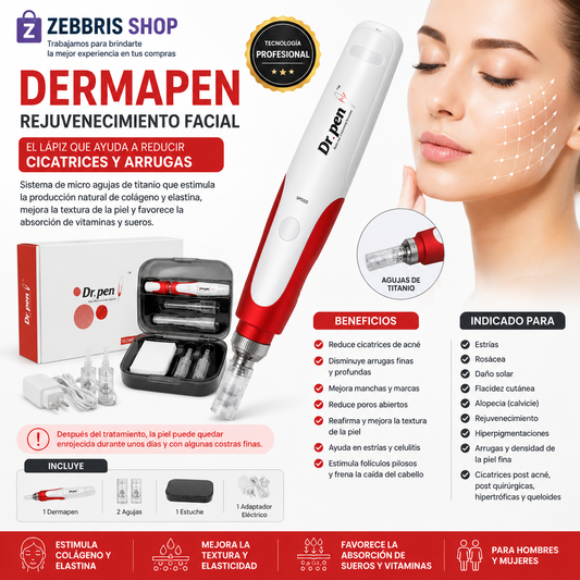 Derma Pen Tratamiento Facial Acne Ci - Kg