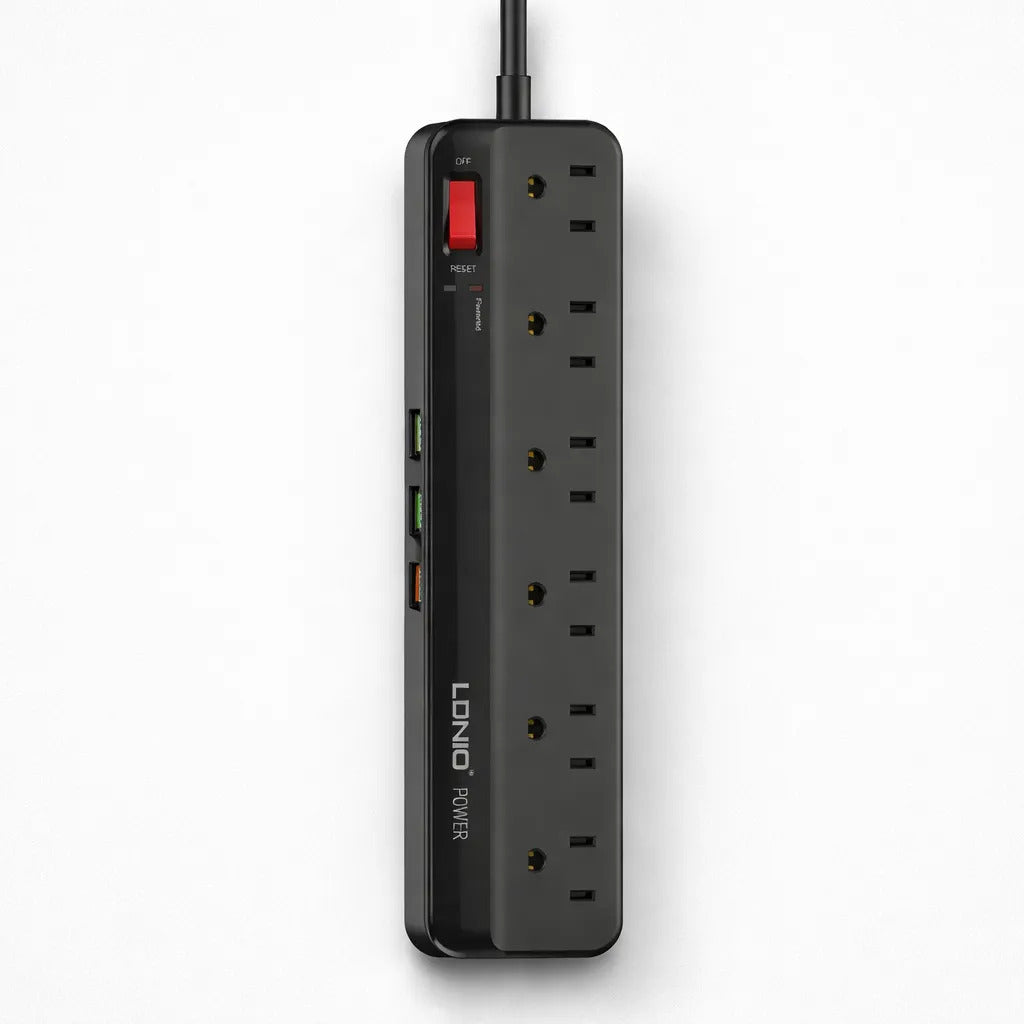 Multitoma Inteligente Extensión Eléctrica 10 En 1 Usb C