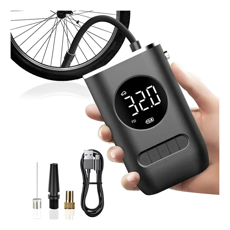 Compresor Zebbris Aire Mini Batería Portátil 3668 25ml 0.068 - Negro - 50h - Monofásica