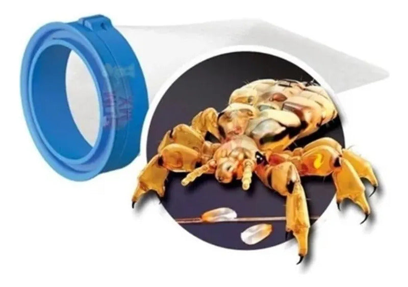 Peine Eléctrico Jorginstore JRS-PIO Aspiradora Dientes Acero para Piojos