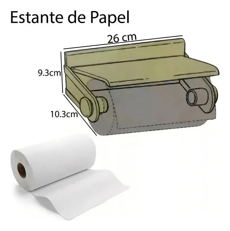 Organizador Cocina Magnetico De Nevera 5 Piezas Dispensador Color Blanco