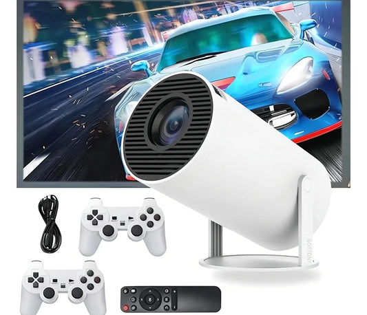 Proyector Consola Zebbris Portátil P30 Max Uhd Juegos Blanco - Blanco