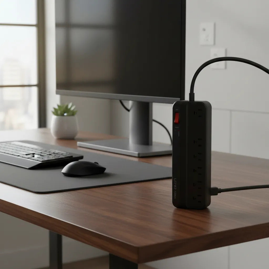 Multitoma Inteligente Extensión Eléctrica 10 En 1 Usb C