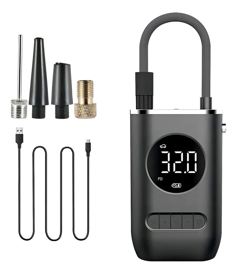 Compresor Zebbris Aire Mini Batería Portátil 3668 25ml 0.068 - Negro - 50h - Monofásica