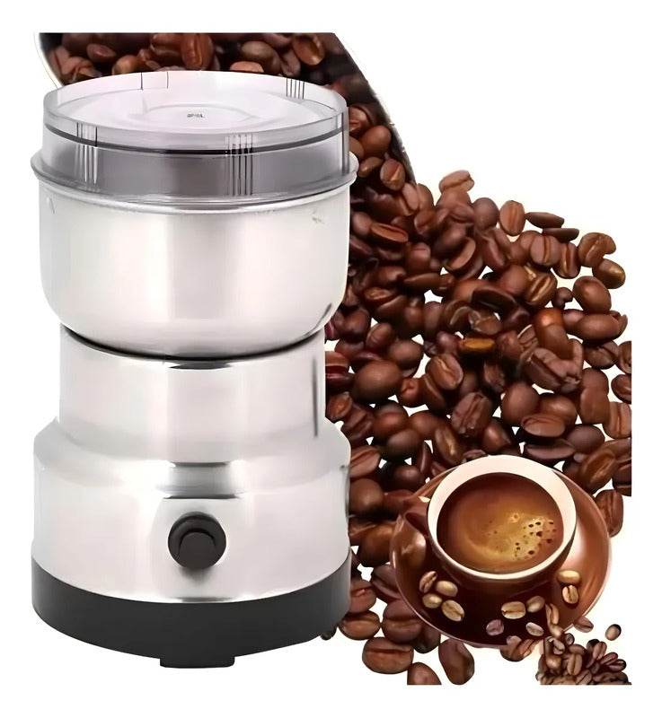Molino Triturador Moler Café Frutos Secos Color Acero