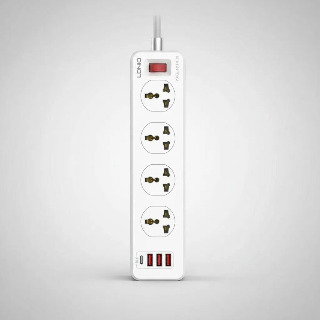 Multitoma Interligente Zebbris 10 En 5 Usb Y 1 Tipoc