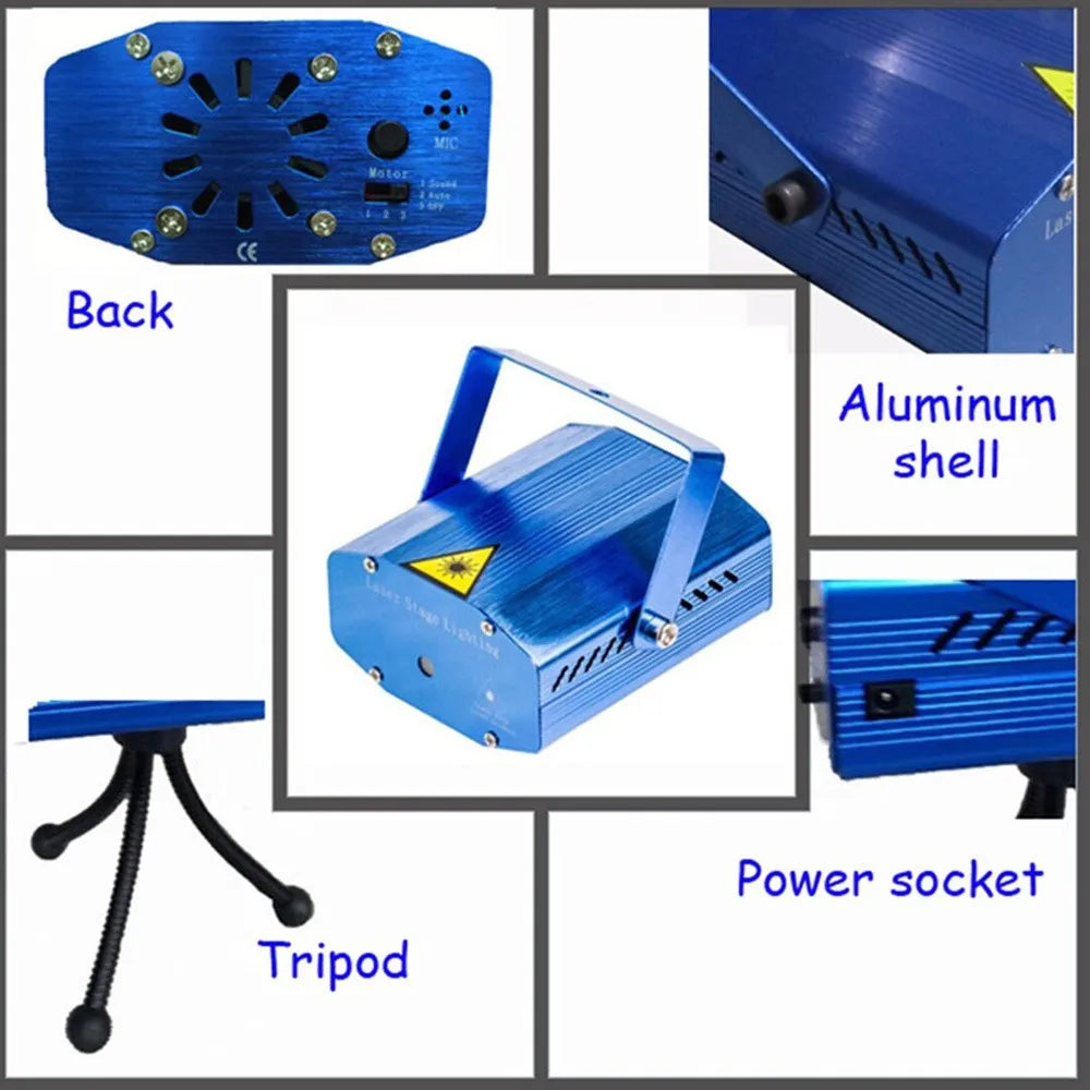 Luz Láser Discoteca Laser Stage Lighting LASER Multipuntos