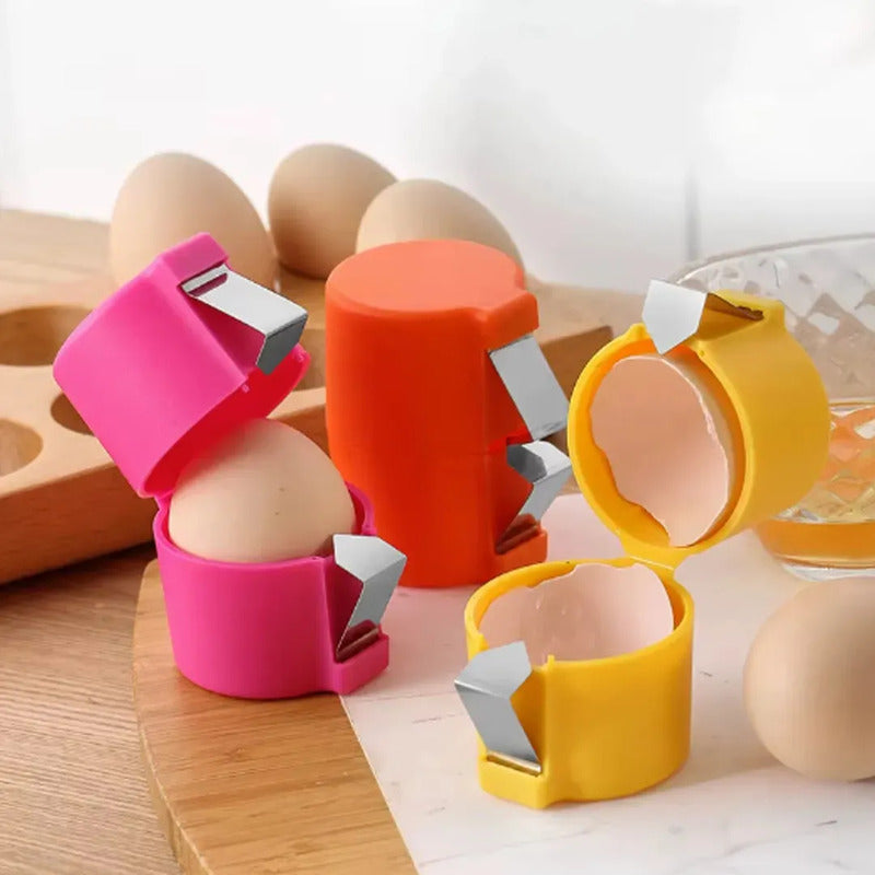 Abridor Zebbris De Cáscara De Huevo - Amarillo