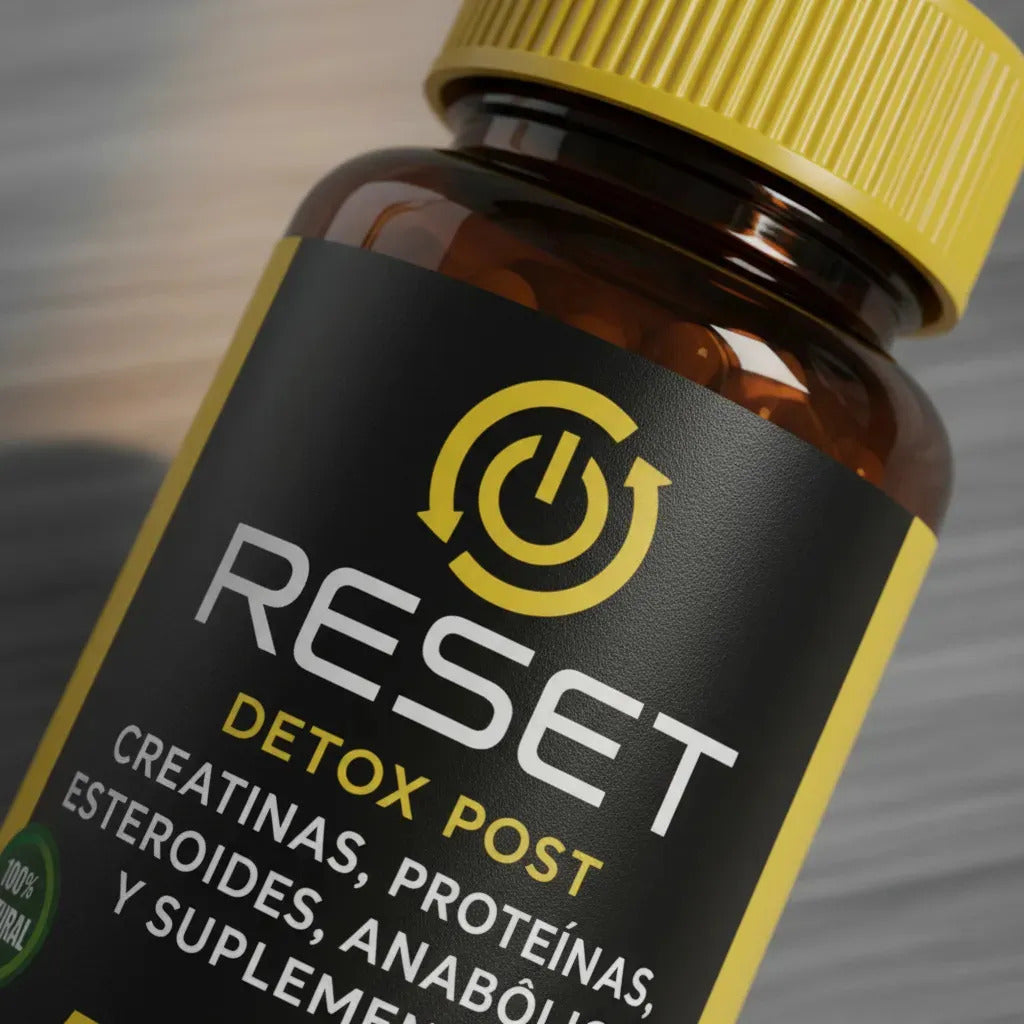 Reset Detox Post Proteínas Creatinas Y Suplementos Por 120 C Sin Sabor