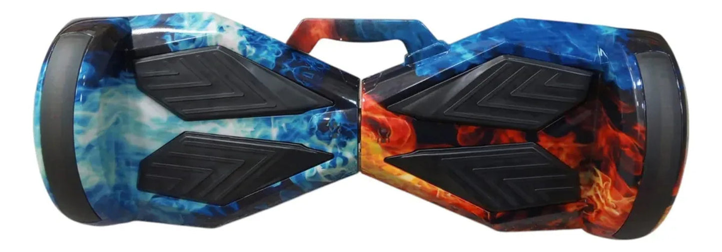 Malumeta Zebbris Scooter Llantas 8 Pulgadas Bluetooth Luces - Azul