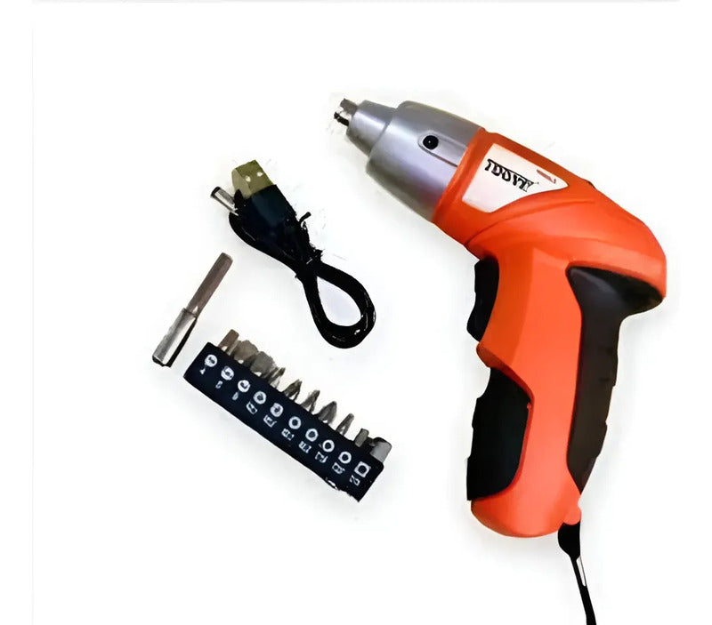 Destornillador Zebbris Inalámbrico Eléctrico Atornillador - Naranja - 50