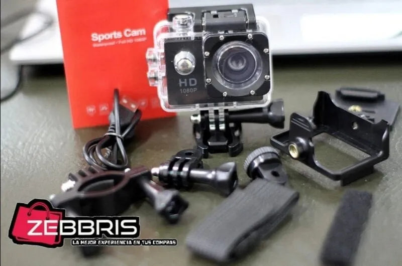 Combo Motero Zebbris (Intercomunicador BT12+chaqueta Reflectiva+camara sport)