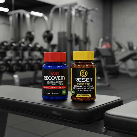 Wd Recovery Detox Thc Cbd + Reset Detox Post Proteínas 120