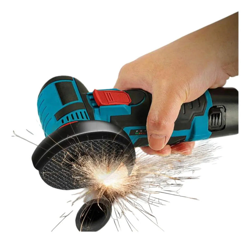 Cortadora Zebbris Disco Mini Amoladora Angular Pulidora - Azul - 50
