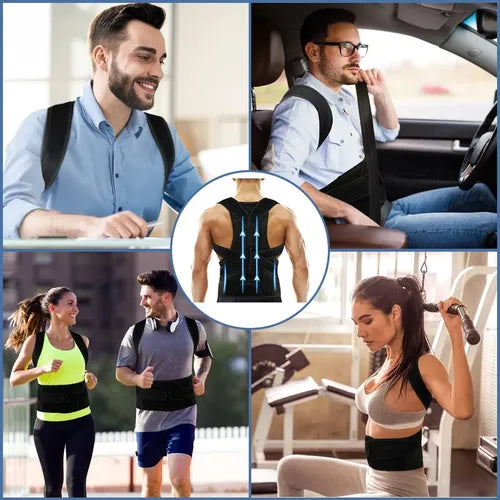 Corrector Postura Camisilla Chaleco Para Mujeres Y Hombres - Xl