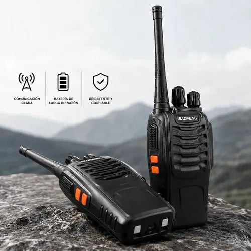 Radio De Comunicacion Walkie Talkie Baofeng 777s Paquete X2