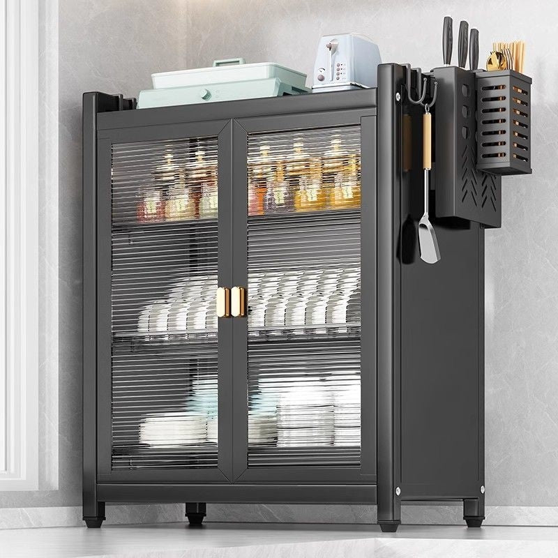 Escurridor Zebbris Platero 3 Niveles Con Gabinete En Acero