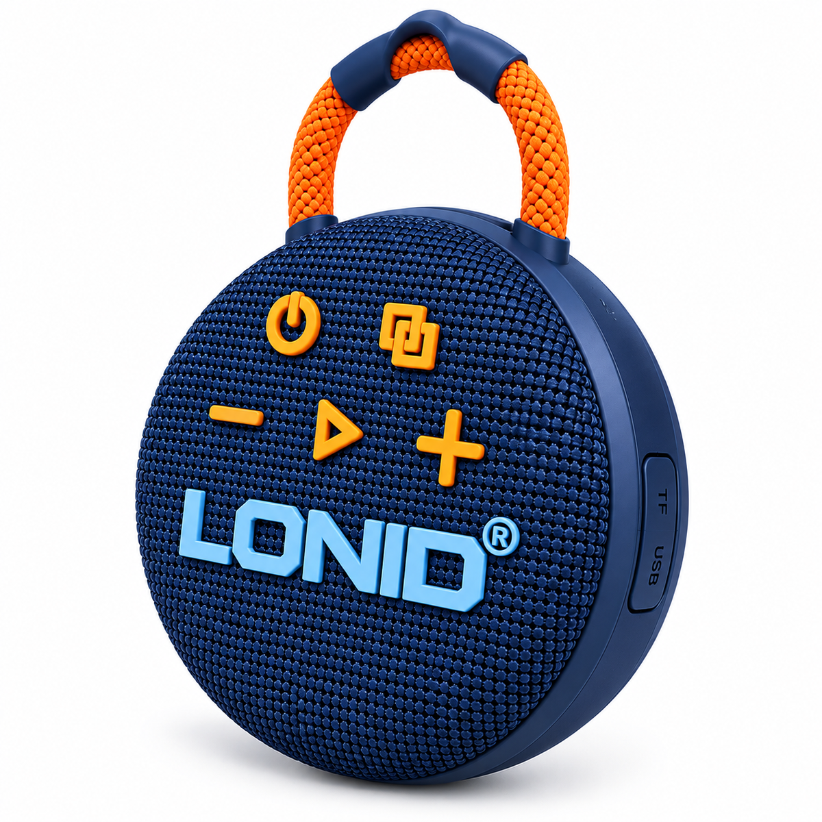 Parlante Bluetooth Ldnio Ls0406 Portátil Y Resistente Agua Azul