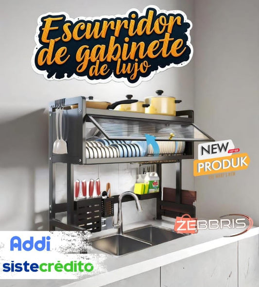 Escurridor y Organizador de gabinete 65 cm
