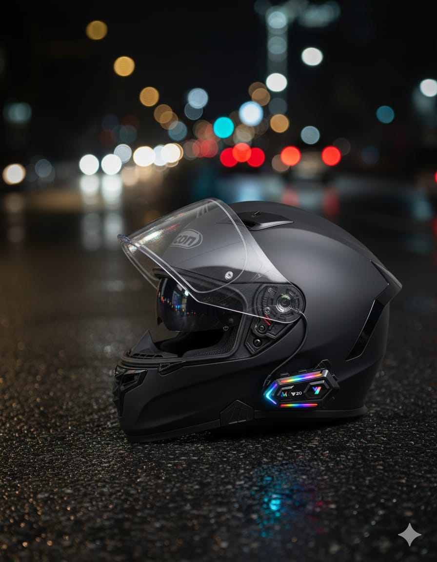 Intercomunicador Bluetooth Y20 Para Casco Moto Auricular X1