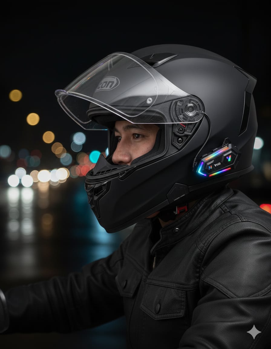 Intercomunicador Bluetooth Y20 Para Casco Moto Auricular X1