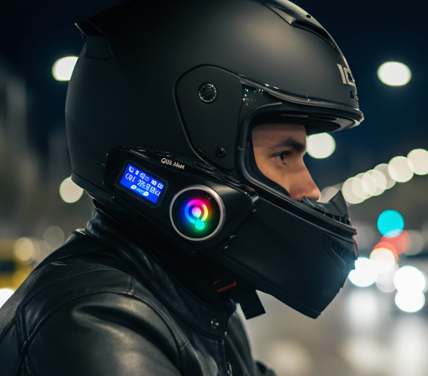 Intercomunicador Q58-max Bluetooth Casco Moto Fm Música 25hr
