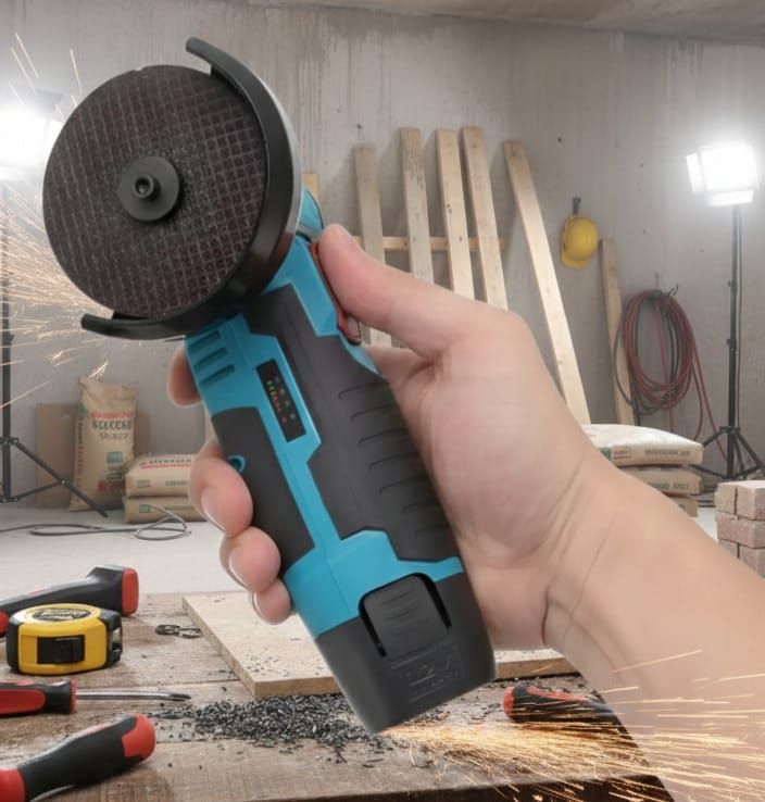 Cortadora Zebbris Disco Mini Amoladora Angular Pulidora - Azul - 50