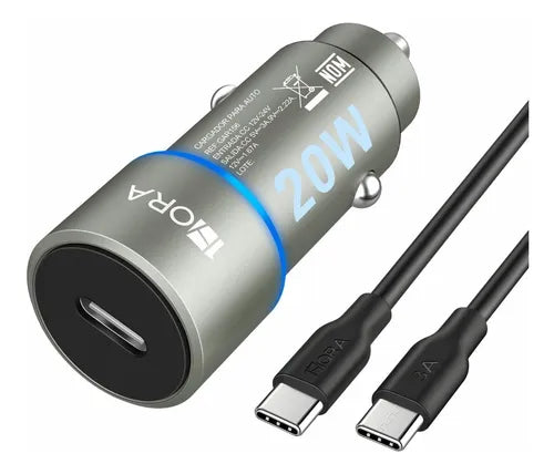Combo Turbo Cargador Para Auto Pd Tipo C 1 Hora