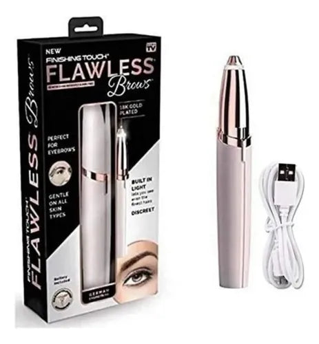 Depilador Facial inalámbrico Flawless color blanco