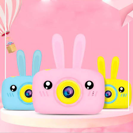 Cámara Digital Para Niños En Forma De Conejo