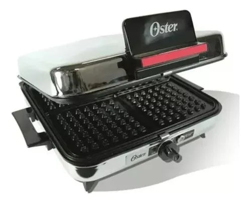 Plancha Waflera Sanduchera Eléctrica 3 En 1 Oster Original