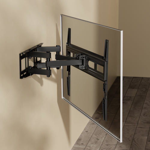 Soporte De Tv Pared Doble Brazo Articulado 32 -70 60 K Vesa Color Negro